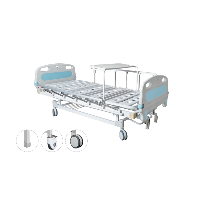 Hand-cranked hospital bed NBR12